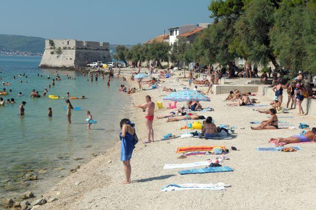 Apartmani Ljubica Kastela Bagian luar foto